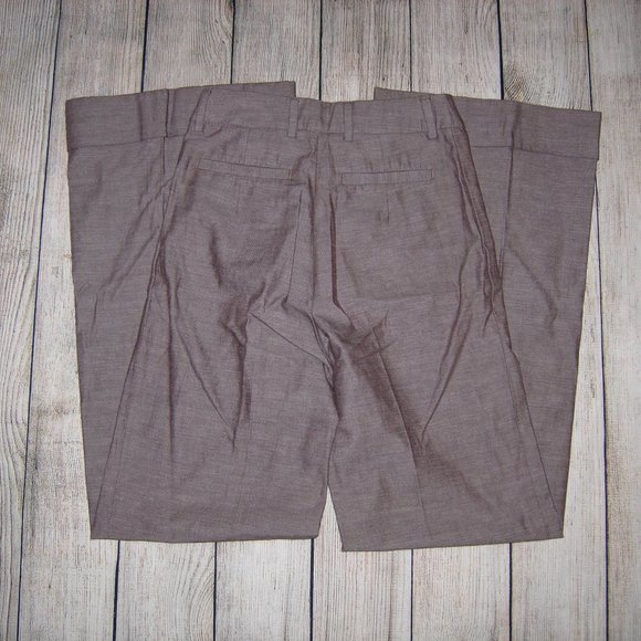 Elevenses Brown Wide Leg High Waist Pants Trousers 0 - Picture 6 of 8